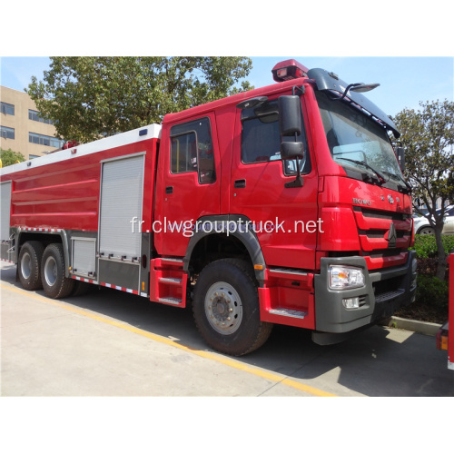 Camion de lutte contre l&#39;incendie HOWO 6x4 10 roues